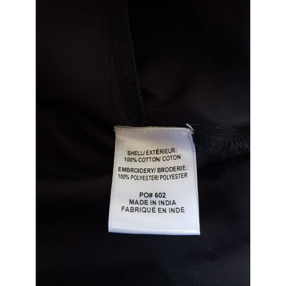 NWT Frances Valentine Size XS Kris Midi Dress Black & White Embroidered Boho - Picture 6 of 9